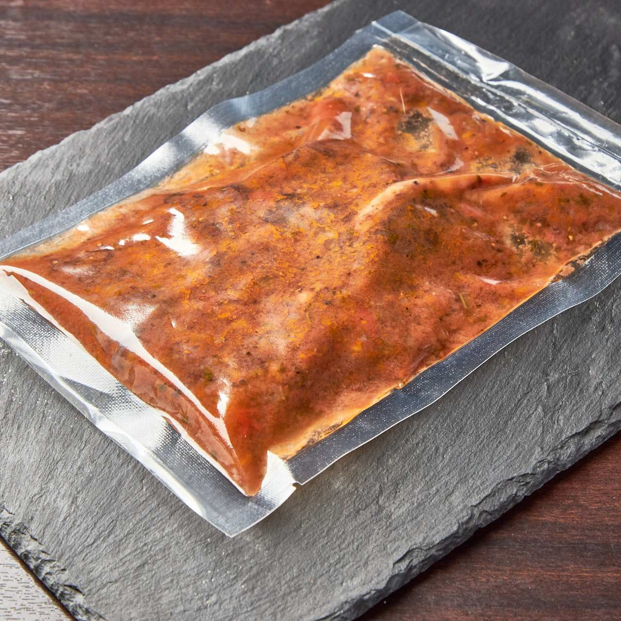 猪肉の赤ワイン煮込み